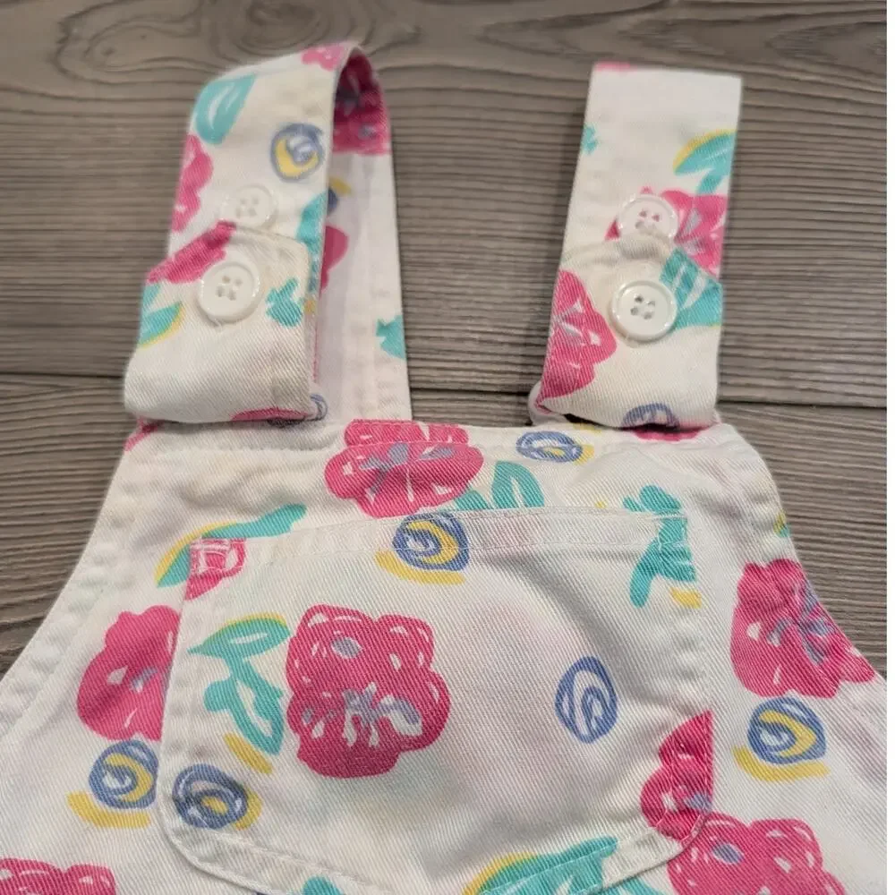 90's Youth Baby AOP Flower Summer Romper - Picture 3 of 6